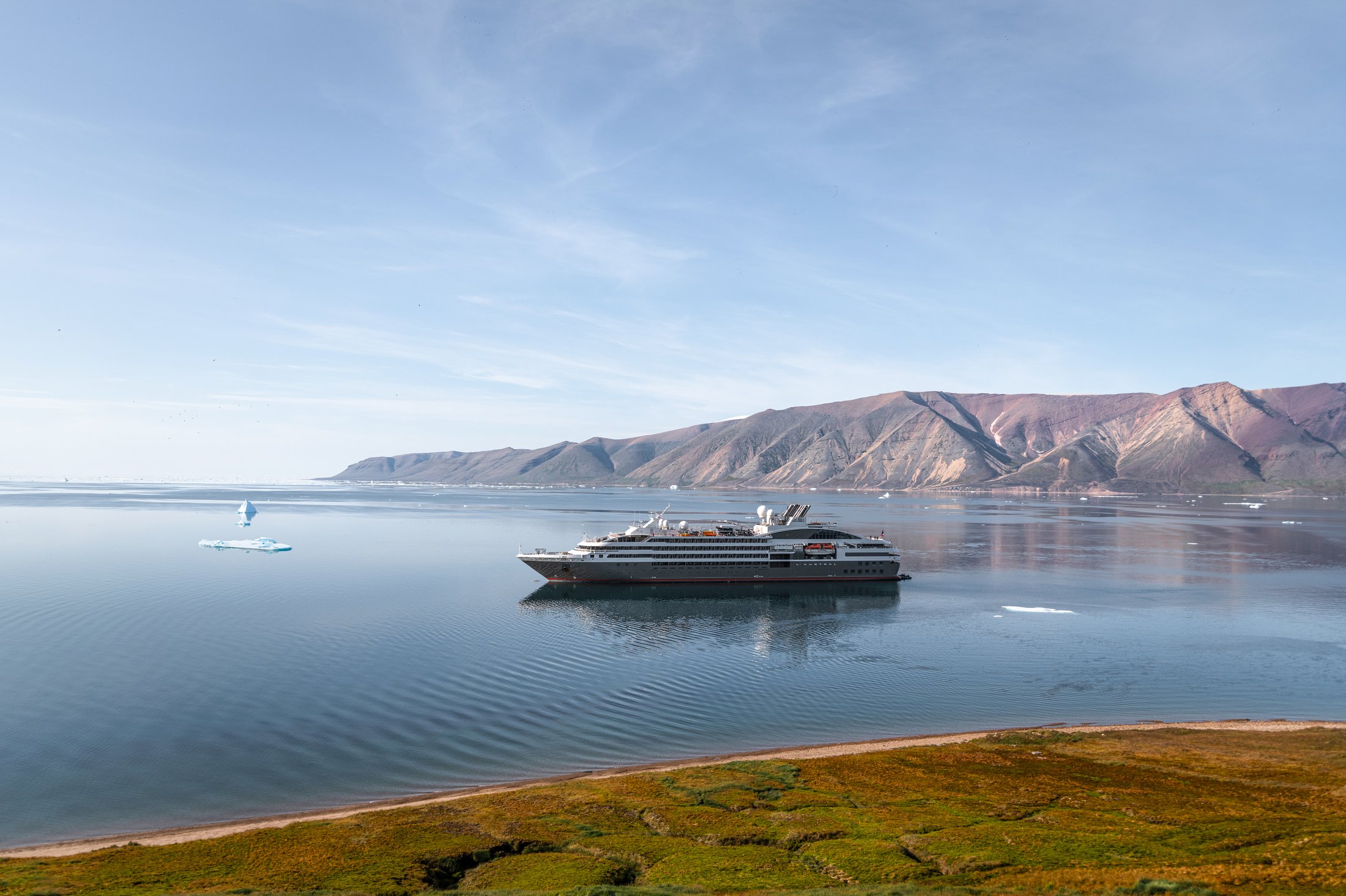 Paysage arctique de Siorapaluk au Groenland — croisière L'Antarctique Emblématique Ponant